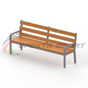 Купить Уличная скамейка со спинкой Дача в Оренбурге 